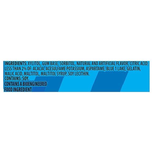 Trident Vibes SOUR PATCH KIDS Blue Raspberry Sugar-Free Chewing Gum, 40 Piece Bottle thumbnail 3