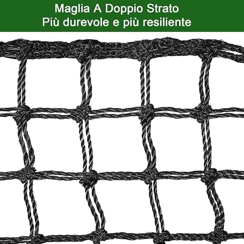Rete Rimbalzo Calcio Doppio Lato Pieghevole, Rete da Rimbalzo per Pallavolo Angolo Regolabile, con Target per Allenamento Abilità, Facile da Montare, per Calcio, Baseball e Pallavolo thumbnail 9