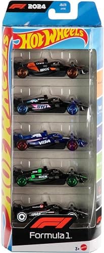 Hot Wheels Formula 1 Die-Cast Cars Bundle of 2 x 5-Pack | F1 2024 and 2025 Teams, Ages 3+ thumbnail 4