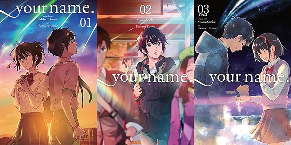 Your Name Manga Set - Image 1