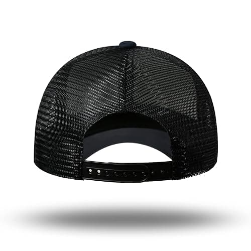 American Flag Trucker Hat - Snapback Hat, Baseball Cap for Men Women - Breathable Mesh Side, Adjustable Fit - for Casual Wear thumbnail 4