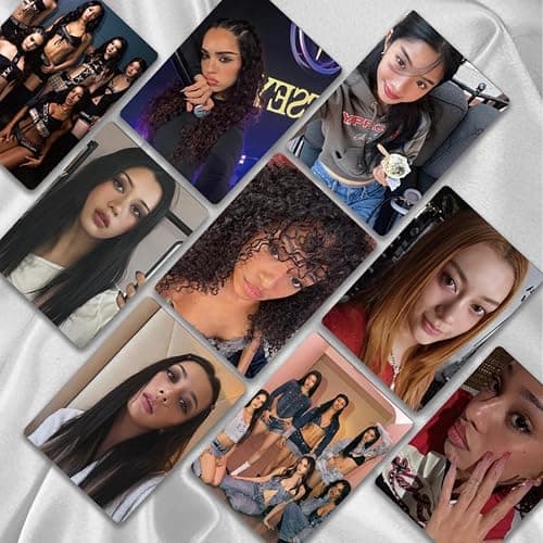 CCHZYSKO Katseye Photo Cards Novel Idol Album Lomo Cards Set Mini Photocards Set Fans Girls Women Men Fans Novel Idol Album 50 PCS Laser card thumbnail 2
