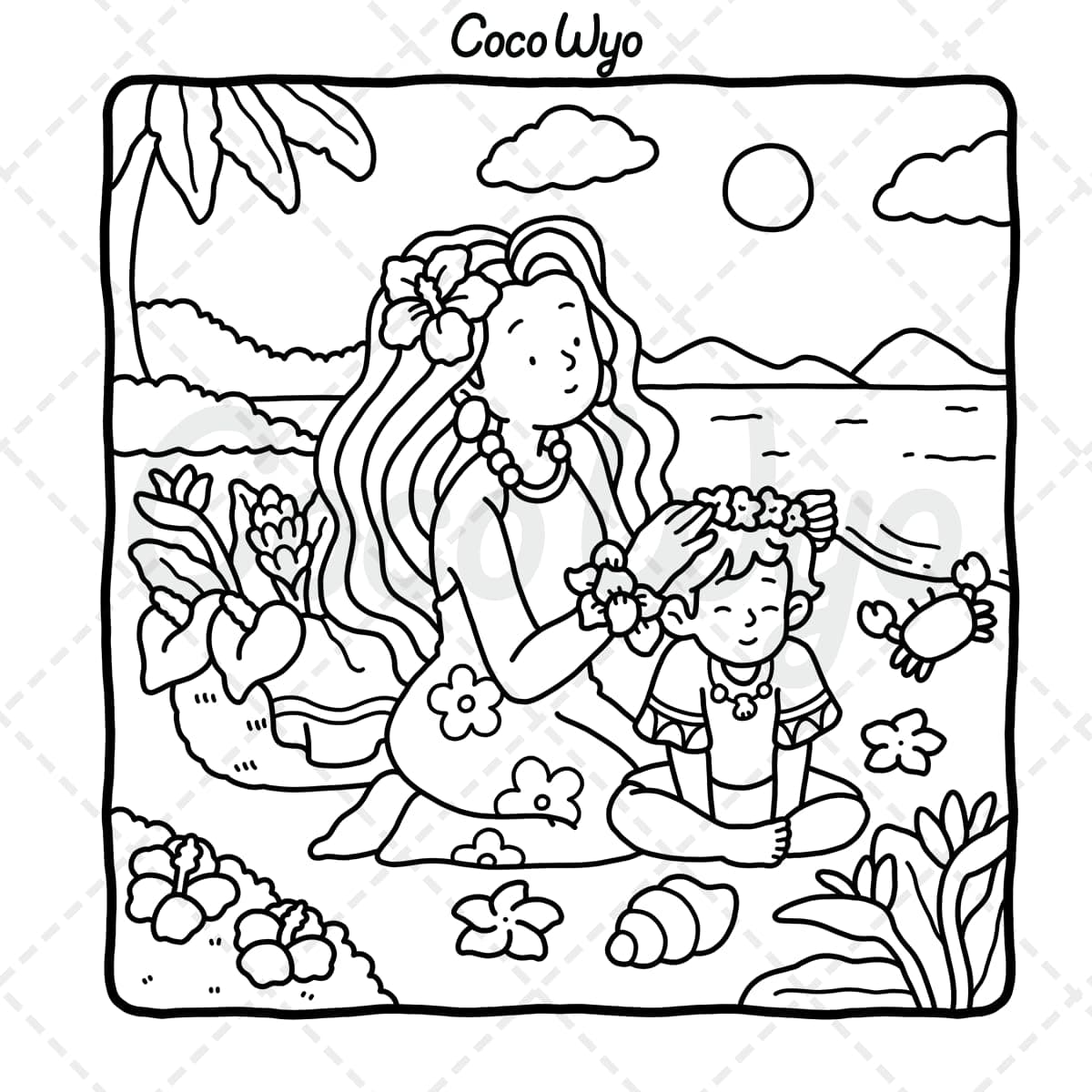 Girl Moments: Vol. 2 Coloring Book for Adults and Teens Featuring Cute Cozy Daily Activities for Relaxation thumbnail 10