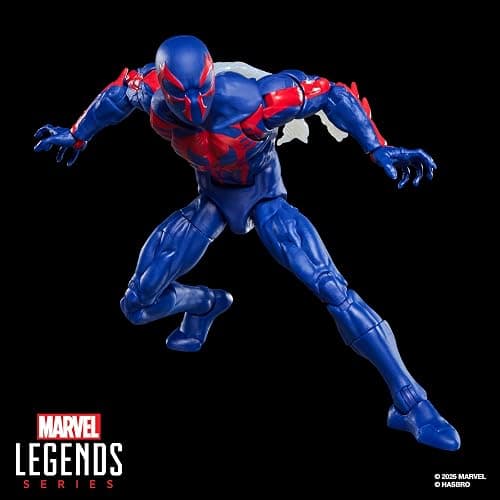 Marvel Legends Series Spider-Man 2099, Retro Cardback Comics Collectible 6-Inch Scale Action Figure thumbnail 5