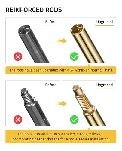 CVLIFE Gun Cleaning Kit for 9mm .22 .357 .45, .40 .38/.177 .22/9mm .45 .357, .38 Universal Gun Cleaning Kits for Rifle, Handgun, Airgun thumbnail 3