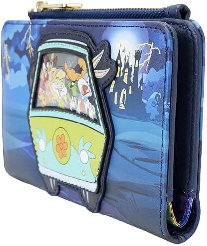 Looney Tunes Warner Bros 100th Anniversary Scooby-Doo Mash-Up Flap Wallet thumbnail 3