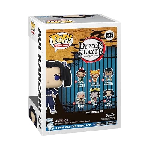 Funko POP! Animation: Demon Slayer - Aoi Kanzaki - 1/6 Odds for Rare Chase Variant - Collectable Vinyl Figure - Gift Idea - Official Merchandise - for Kids & Adults - Anime Fans thumbnail 3
