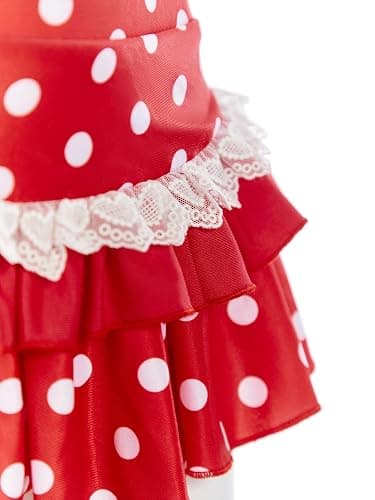 haikyuu Women Strawberry Bikini Set Vintage Polka Dots Swimsuit Kawaii Cute Bathing Suit Y2k Swimwear thumbnail 5