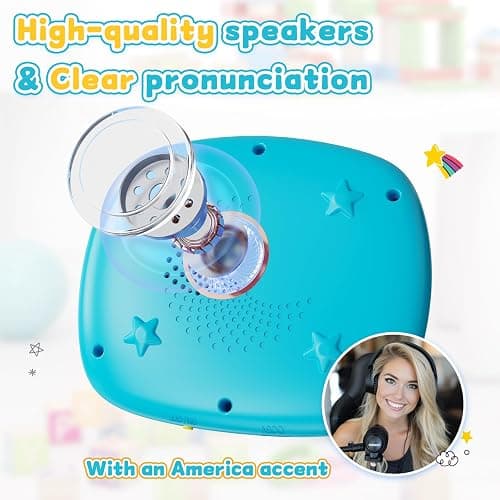 HOMESTEC Toddlers Talking Flash Cards with American accent & 288 Sight Words, Speech Therapy Toys for 3 4 5 6 Years Old Boys and Girls, Learning Educational Montessori Sensory kit, Kids Birthday Gifts thumbnail 5