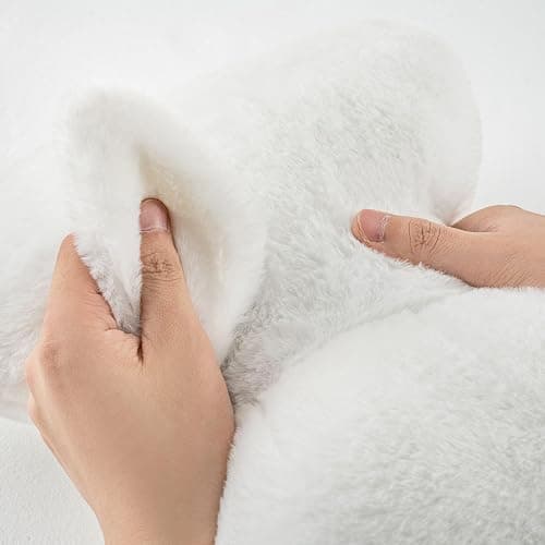 Novohive Bow Pillow Throw Pillows Butterfly Shaped Decorative Cute Pillows for Bed Sofa Cute Home Decor,White 10 * 8inch thumbnail 7