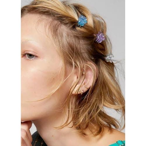 48pcs Mini Hair Claw Clips for Women Girls, Small Tiny Hair Clips Claws Little Plastic Jaw Clamps Clips with Transparent Box (Multi-Colored) thumbnail 4