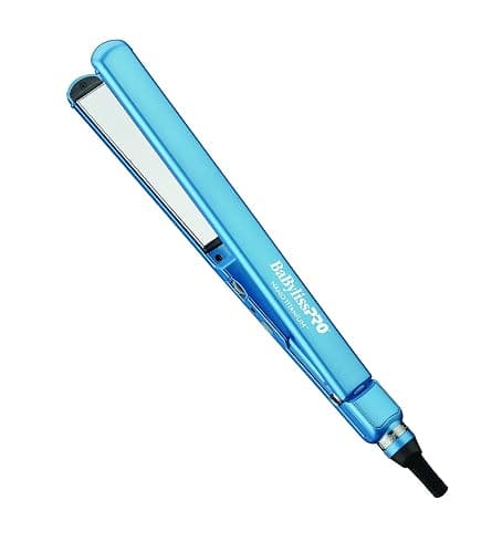 BabylissPRO Nano Titanium Ultra-Thin Hair Straightener, Professional Flat Iron For All Hair Types - Image 1