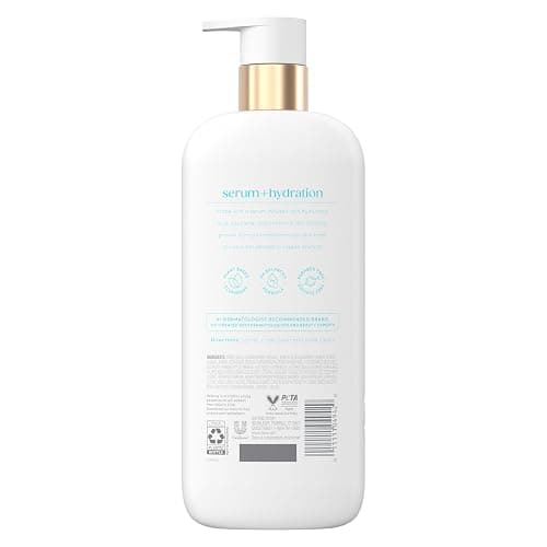 Dove Serum+ Hydration Body Wash Hyaluronic Acid 6% Hydration Serum, 18.5 oz | Serum-infused moisturizing body wash with 6% hydration serum and hyaluronic acid for dry, dehydrated skin thumbnail 2