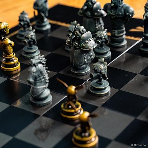 The Legend of Zelda Collector's Chess Set, Link vs. Ganondorf Strategy Game, 32 Custom Sculpted Hero & Villain Pieces, Classic Board Game for Zelda Fans, Officially Licensed Nintendo Merchandise thumbnail 8