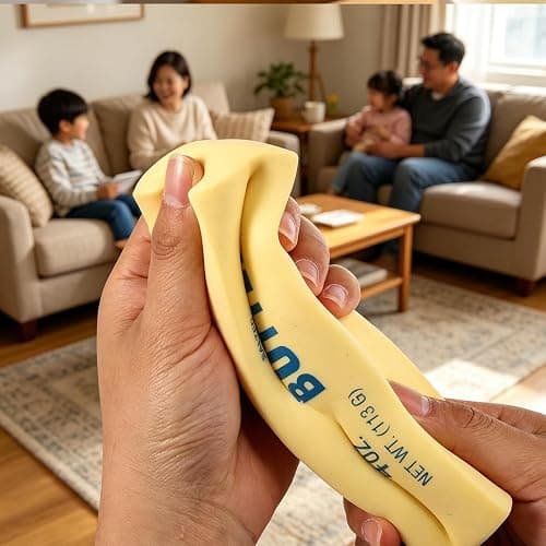 Butter Stick Fidget Toy, Slow Rebound Cute Butter Squeeze Stress Balls,Slow Rising Portable Squishy for Adults Anxiety & Stress Relief, Sensory Gifts for Office, Home thumbnail 4