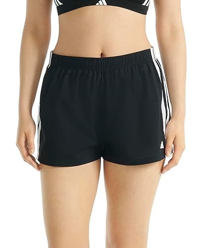 Adidas Womens 3 Stripes Active Essentials Cotton Boxer Short Bottom - Image 1