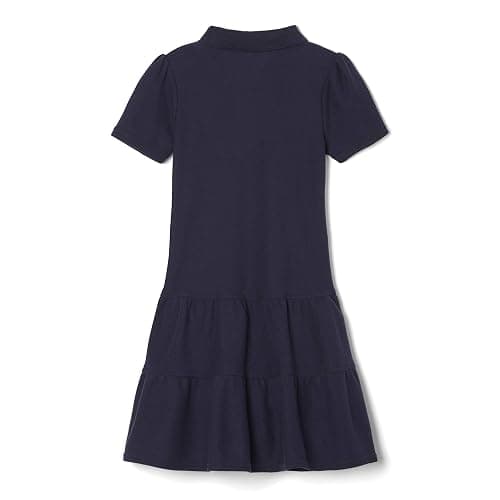 French Toast Girls Ruffle Pique Polo School Uniform Dress thumbnail 4