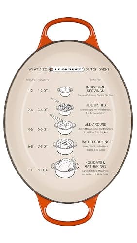 Le Creuset Enameled Cast Iron Signature Oval Dutch Oven, 8 qt., Sea Salt thumbnail 8