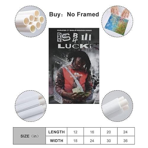 Lucki Days B4 III Canvas Poster Bedroom Decoration Landscape Office Valentine's Birthday Gift Unframe-style12x18inch(30x45cm) thumbnail 2