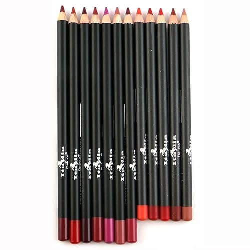 12pc Italia Deluxe Ultra Fine Lip Liner set of 12 color - Image 1