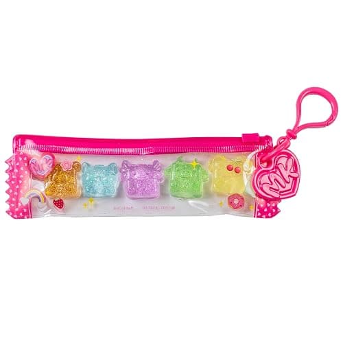 MushyKinz Keychain Bag Charm, 5 Piece Mini Taba Squishies, Styles Vary thumbnail 8