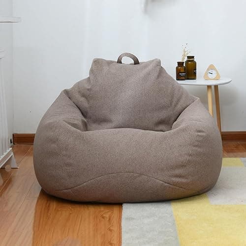 Recliner Gaming Bean Bag Sofa (No Filler) - 90cm x 110cm, Water Resistant Indoor Outdoor BeanBag Chair, Living Room Gamer Bean Bags thumbnail 3