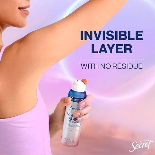 Secret Whole Body Deodorant for Women, Rosewater Scent, Aluminum Free Deodorant Spray, 72 HR Odor Protection, 3.5 oz thumbnail 8