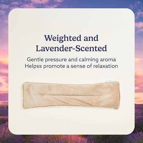 warmies Microwavable Neck & Shoulder Wrap - Heating & Cooling Plush Pad for Calming Relaxation - Weighted & Heated Neck Warmer with Scented Lavender - Microwave Heat Pad for Aches & Pain – Brown thumbnail 4