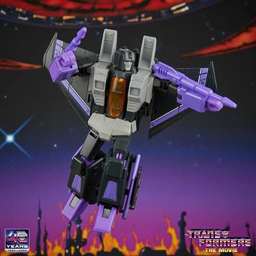 Transformers Studio Series The The Movie Skywarp Voyager Class 6.5-Inch Converting Action Figure, Robot Toys for Ages 8+ | Transformers Studio Series 7 Inch Action Figure Voyager Class (2026 Wave 2) - Skywarp thumbnail 7