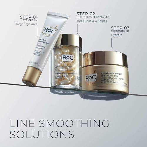 RoC Retinol Correxion Under Eye Cream for Dark Circles & Puffiness, 0.50z | Anti-Aging Retinol Eye Treatment, Clinically Proven, Daily Wrinkle Cream for Women & Men, Absorbs Fast, packaging may vary thumbnail 10