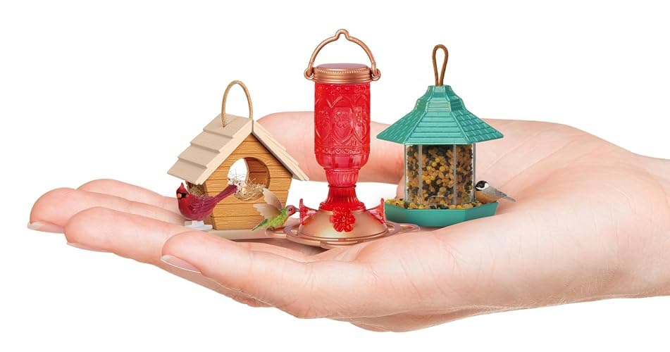 MGA's Miniverse Make It Mini Lifestyle Home Series 1 Birdfeeders Bundle (3 Pack) Mini Collectibles, Mystery Blind Packaging, DIY, Resin Play, Replica Items, Collectors, 8+ thumbnail 4