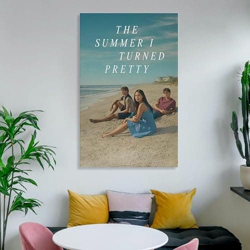 Teleplay The Summer I Turned Pretty Canvas Poster Canvas Wall Art Poster For Room Aesthetic And Decor Poster For Bedroom Living Room Bathroom Kitchen Office Decor 08x12inch(20x30cm) Unframe-style thumbnail 6