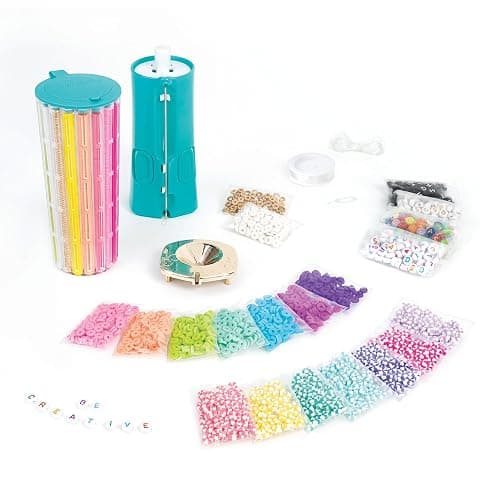 Make It Real Swift Clicks Deluxe Bracelet Studio - Create Colorful Friendship Bracelets with Swift Clicks Deluxe Design Tool - Includes Beads and Charms thumbnail 4