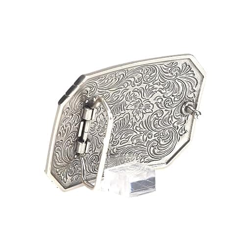 ARIAT Floral Rectangle Silver - Acc Buckle thumbnail 5