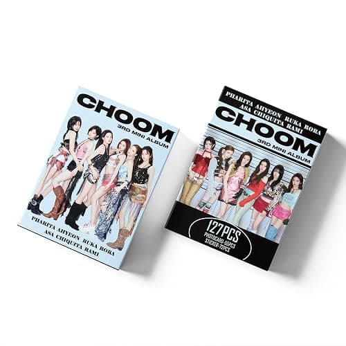Yuto 127 PCS Album choom Photocards 55 PCS Lomo Cards Set 72 PCS Stickers Postcard Gift Merchandise for Boys and Girls thumbnail 8