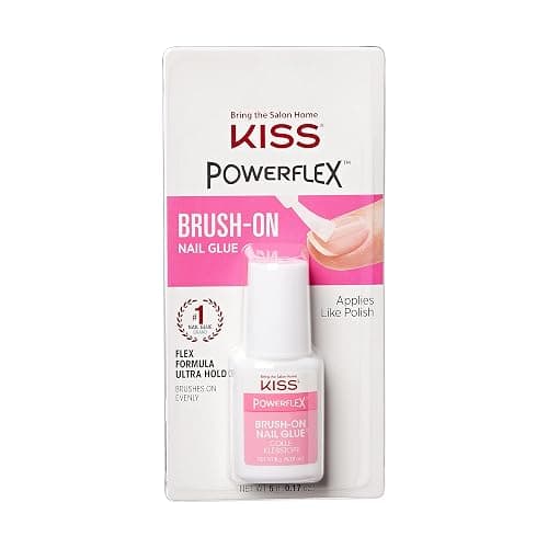 KISS Powerflex Brush-On Nail Glue, Flex Formula for Ultra Hold of False Nails, Instantly Repairs Breaks and Tears thumbnail 2