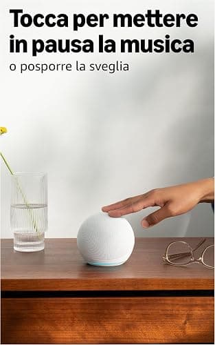 Echo Dot (Ultimo modello) | Altoparlante intelligente Wi-Fi e Bluetooth, suono più potente e dinamico | Anthracite, con Accesso Anticipato ad Alexa+ thumbnail 6