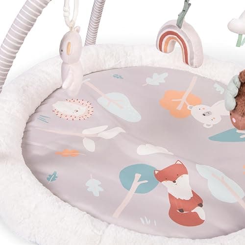 Red Kite Play Gym - Padded Play Gym with Hanging Toys & Tummy Time Mirror (Woodland Walks) thumbnail 5