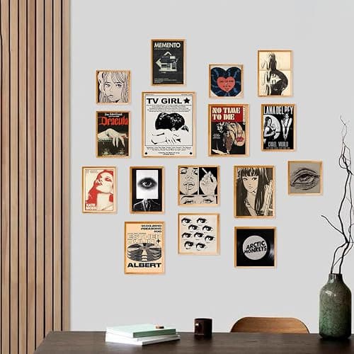 Downtown Girl Room Decor Y2K Posters for Bedroom,Retro Coquette Wall Decor,Trendy TV Girl Posters Y2K Wall Art,Rockstar Vintage Wall Art Prints 2000s Coquette Wall Collage Kit for Teen Girls Dorm,Unframed thumbnail 3