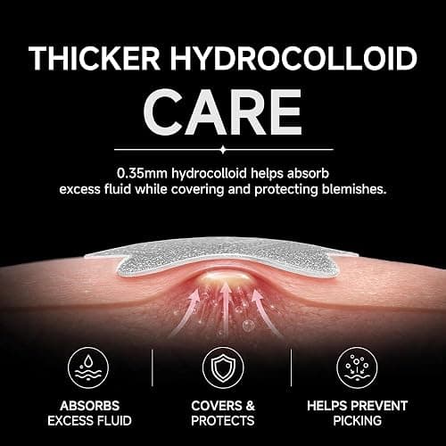 ZITGO Glitter Star Pimple Patches for Face, Hydrocolloid Acne Patches,72 Ct | Blemish Covers with Silver Star Design, Decorative Facial Stickers for Zit and Spot, Perfect for Fun Daily Skincare Routines thumbnail 5