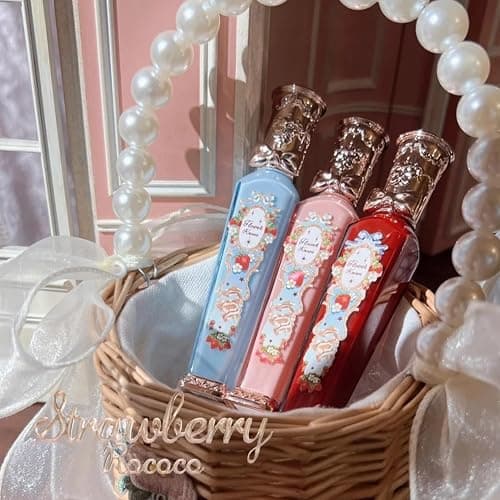 Flower Knows Strawberry Rococo Cloud Lip Cream,Long Lasting Burgundy Matte Lipstick,Hydrating Lip Stain,Transfer & Smudge Proof Velvet Liquid Lipstick for Girls&Women,0.12 Fl Oz(S08 Velvet Redwood) thumbnail 8