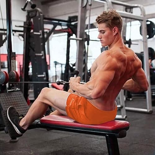 Surenow Mens Running Gym Shorts 3 Inch Breathable Lightweight Athletic Sport Shorts Training Workout Shorts with Pockets thumbnail 6