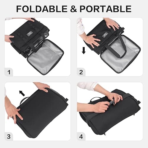 SUNUP 48 Cans Soft Sided Insulated Cooler Bag, Collapsible Large Lightweight Ice Chest, Portable Leak-Proof Cooler for Travel, Camping, Beach, Grocery thumbnail 6