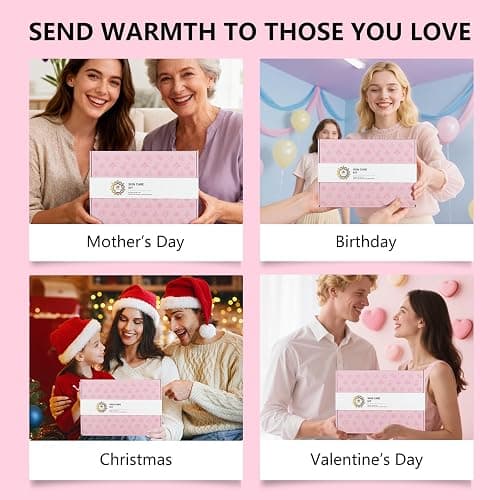 Rose 23 Pcs Facial Skin Care Set, Luxury Bath and Body Gifts for Women, Spa & Self-Care Gifts, Sheet Mask, Eye Mask, Gua Sha, Cream, Face Oil, Birthday, Christmas, Valentines, Mother Day, Girlfriend thumbnail 9