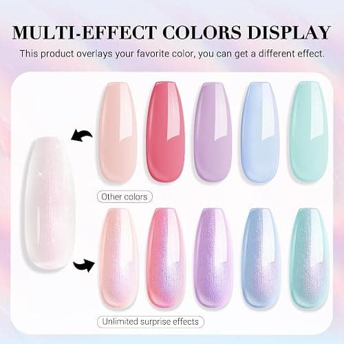 AZUREBEAUTY Chrome Quick Dry Nail Polish | Shine Pearl, Natural Lustrous Enamel | DIY Manicure & Pedicure with Chrome Finish thumbnail 3