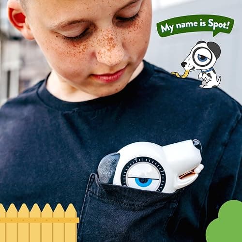 Handy Famm Spot The Dog 4-in-1 Kids Tape Measure with Adjustable Level Eye, Angle Finder & Eraser Ears – Montessori STEM Learning Tool for Children Ages 3+, Educational Construction Toy thumbnail 5