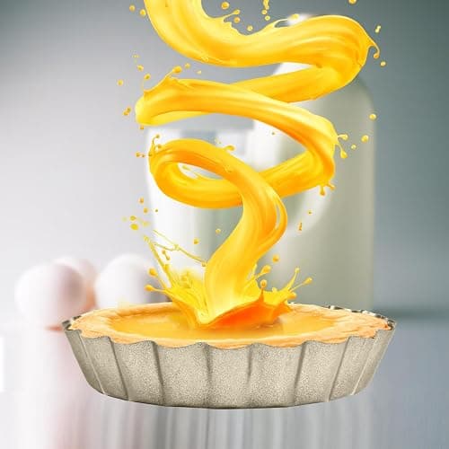 RICHSC-PAN Mini Tart Pan 12PCS, 4 Inch Tart Pan Removable Bottom Non-Stick Tin, 0.9 Inches High Suitable for DIY Making Small Tarts at Home. Champagne Gold Appearance. thumbnail 2