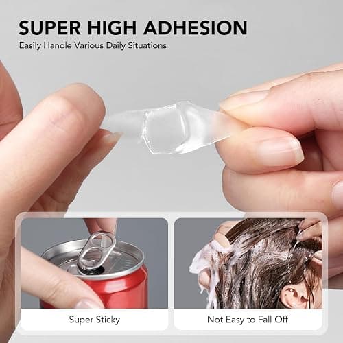 GAOY Nail Glue Gel for Acrylic Tips, 16ml Clear Glue Gel for Sheer Press on Nails for Long Lasting UV Light Cure DIY thumbnail 4