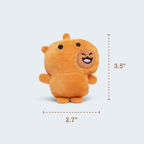 Emotional Support Capybaras by Relatable, Cuddly Stuffed Animals and Plushies Set, Includes 5 Capybara Plush Toys with Carrying Basket, Cute Stuff and Great Gift for Loved Ones of All Ages thumbnail 6