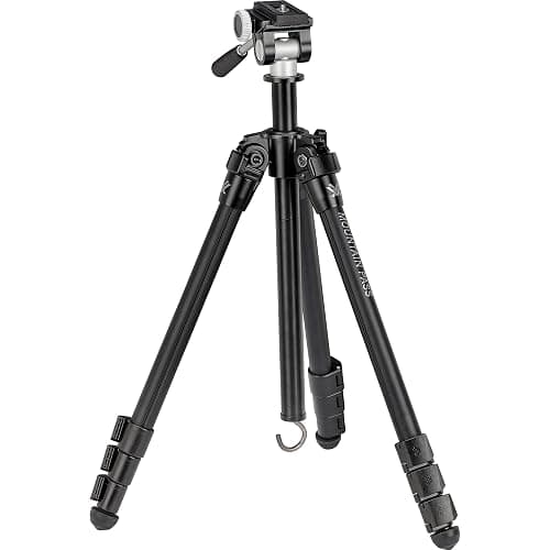 Vortex Optics Mountain Pass Tripod Kit - 2-Way Pan Head, 22 lb Max Load, Arca-Swiss Head Mount - Unlimited, Unconditional Warranty - Image 1
